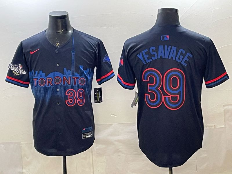 Men 2025 Toronto Blue Jays #39 Yesavage blue Game Nike MLB Jersey style 042->toronto blue jays->MLB Jersey